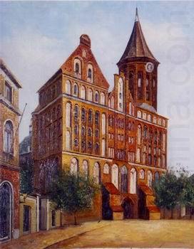 European city landscape, street landsacpe, construction, frontstore, building and architecture. 135, unknow artist